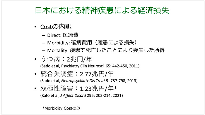 図12　精神疾患による経済損失<